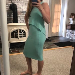 Hardly worn light blue dress! Dress up or down